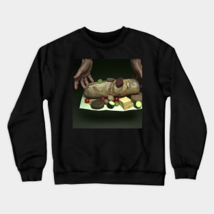 plant bread size chart Crewneck Sweatshirt